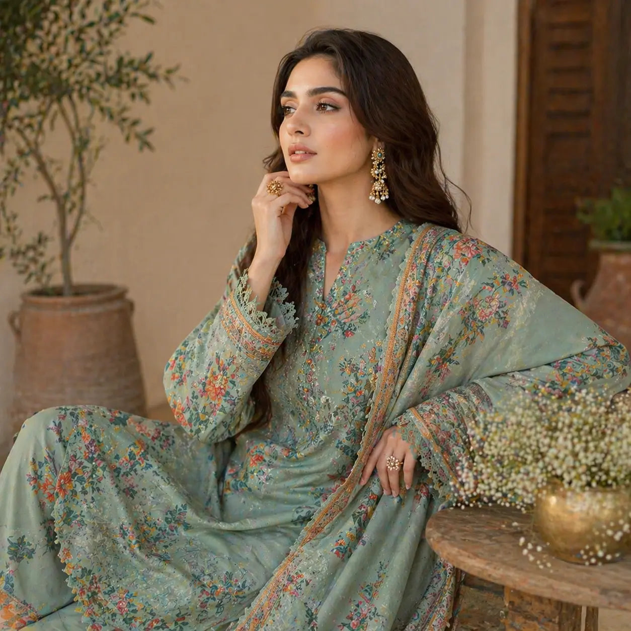 Printed Lawn