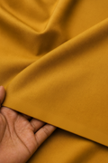 Premium Men's Cotton Unstitched Fabric – Mustard (Golden Libas)
