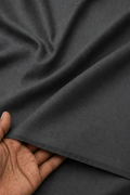 Premium Men's Cotton Unstitched Fabric – Steel Grey (Golden Libas)