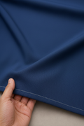Premium Men's Cotton Unstitched Fabric – Blue (Golden Libas)