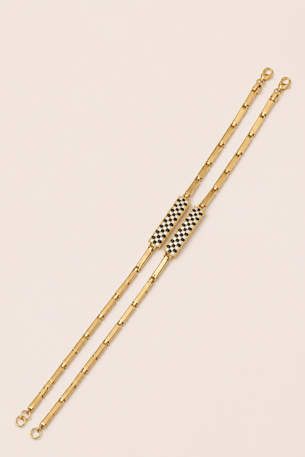 Checkered Onyx Payal