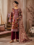 Crimson Flora Embroidered Suit - Image 1
